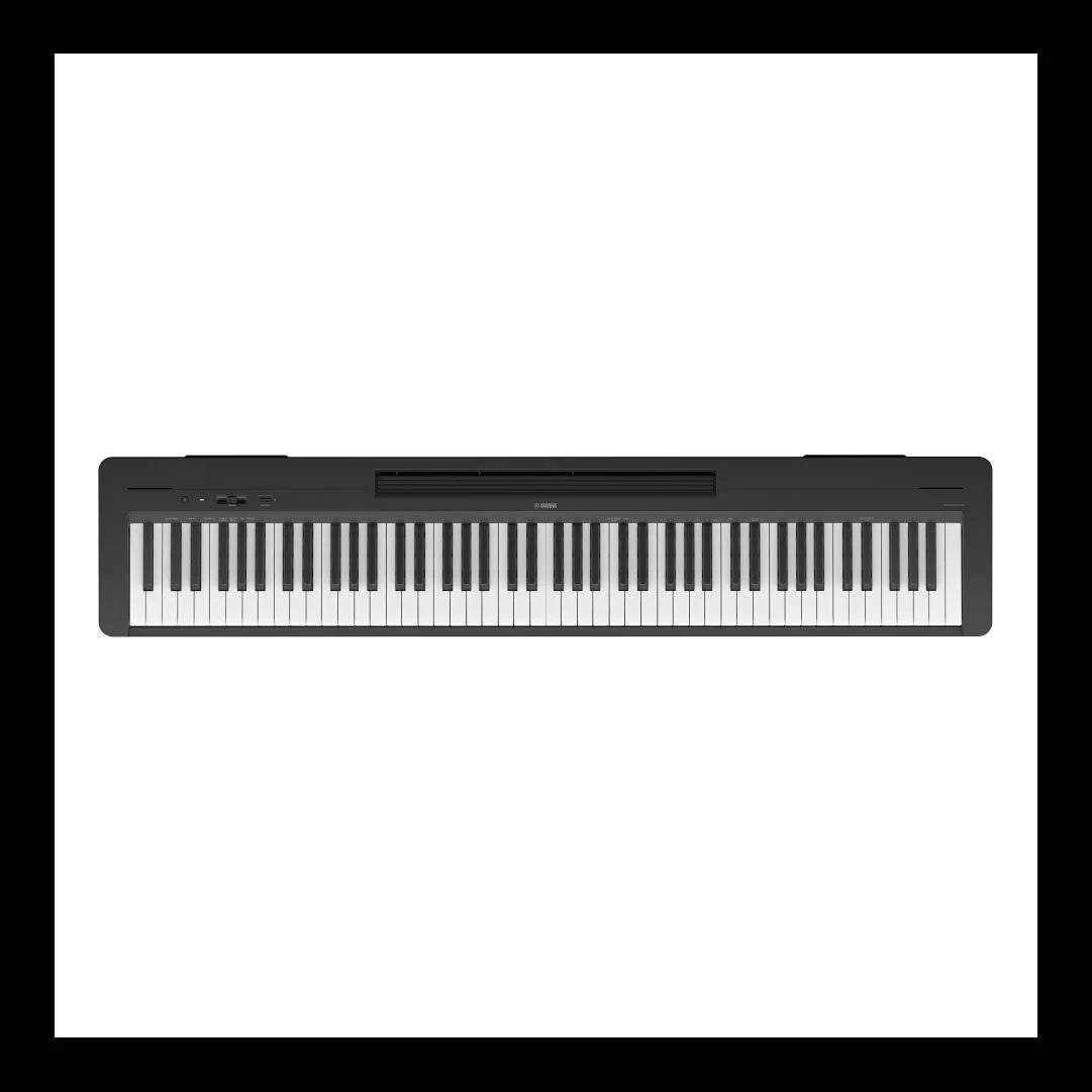 Yamaha P-145BT 88-key Digital Piano with Bluetooth - Black