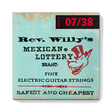 Dunlop Billy Gibbons Custom Rev Willy's Guitar Strings 07-38