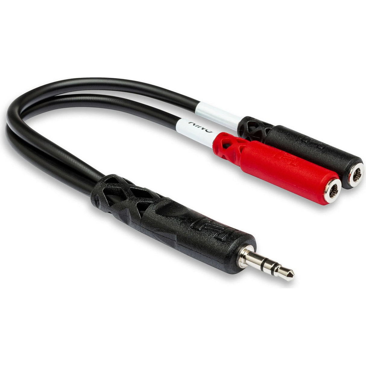 Hosa YMM-261 Stereo Breakout, 3.5 mm TRS to Dual 3.5 mm TSF