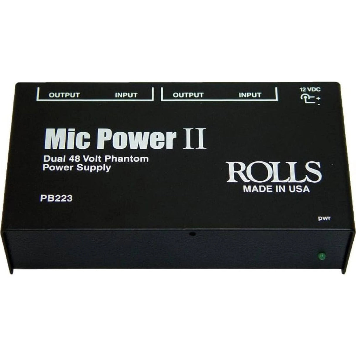 Rolls PB223 Dual 48V Phantom Power Supply
