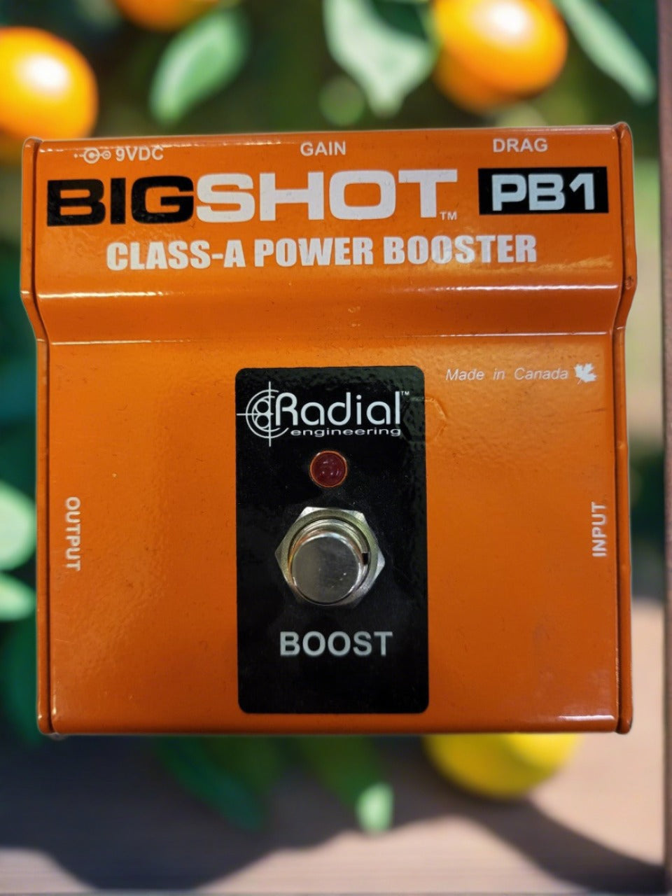 RADIAL PB1 BIG SHOT POWER BOOST PEDAL USED
