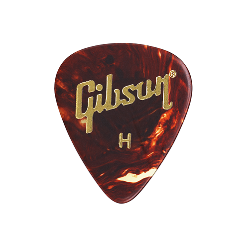 Gibson Tortoise Shell Picks, 12 Pack Heavy