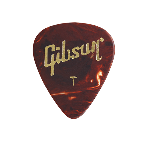 Gibson Tortoise Shell Picks, 12 Pack Thin