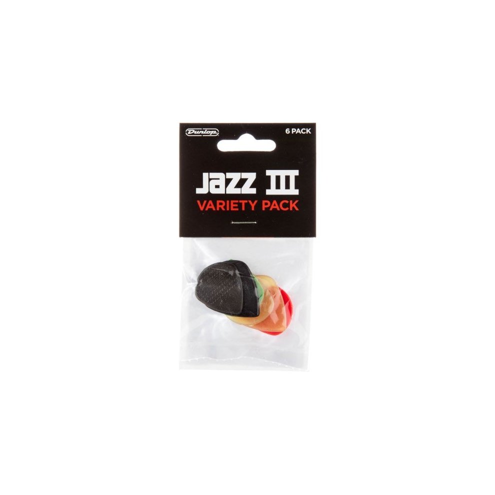 Dunlop Jazz III Pick Variety Pack