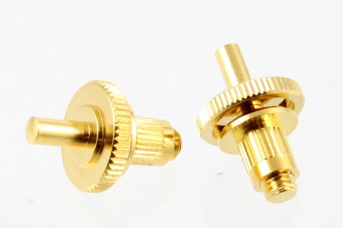 All Parts Gold Bridge Studs and Wheels