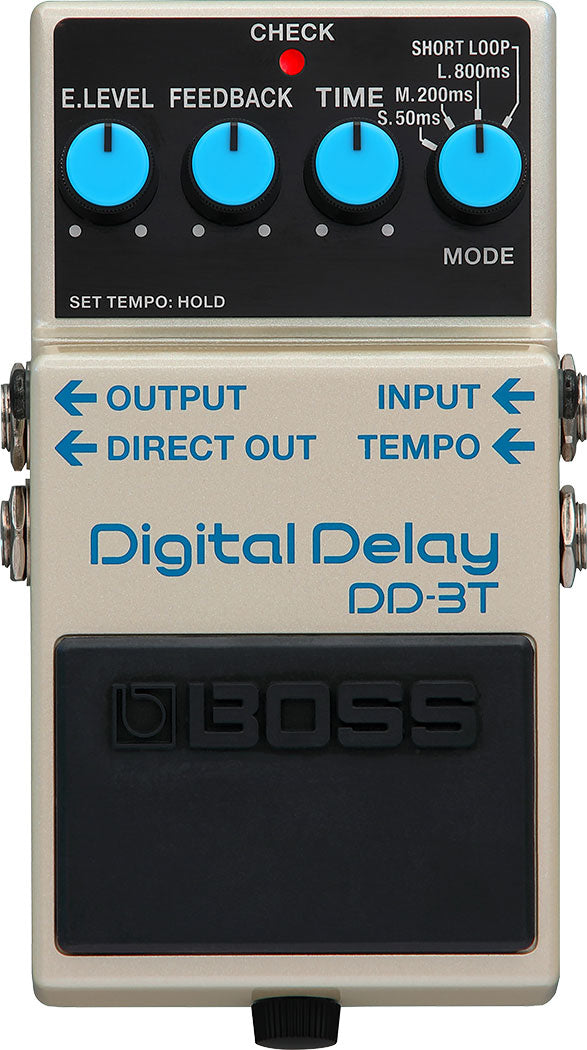 BOSS DD-3T Digital Tap Tempo Delay Pedal