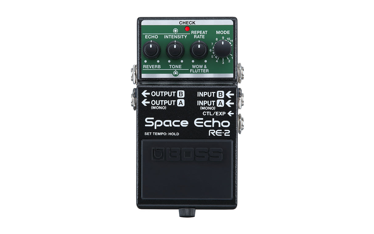 BOSS RE-2 Space Echo Delay and Reverb Pedal