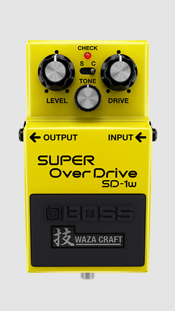 BOSS SD-1W Super OverDrive Waza Craft Pedal