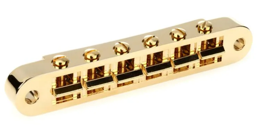 Gibson Accessories Nashville Tune-O-Matic Bridge with Full Assembly - Gold