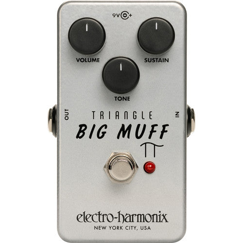 Electro-Harmonix Triangle Big Muff Pi Fuzz, Distortion, Sustainer Pedal