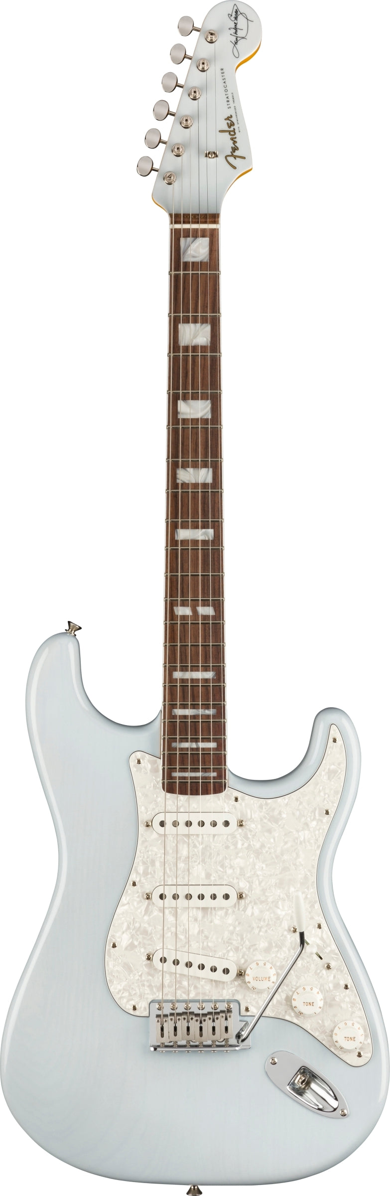 Fender Kenny Wayne Shepherd Stratocaster, Transparent Faded Sonic Blue