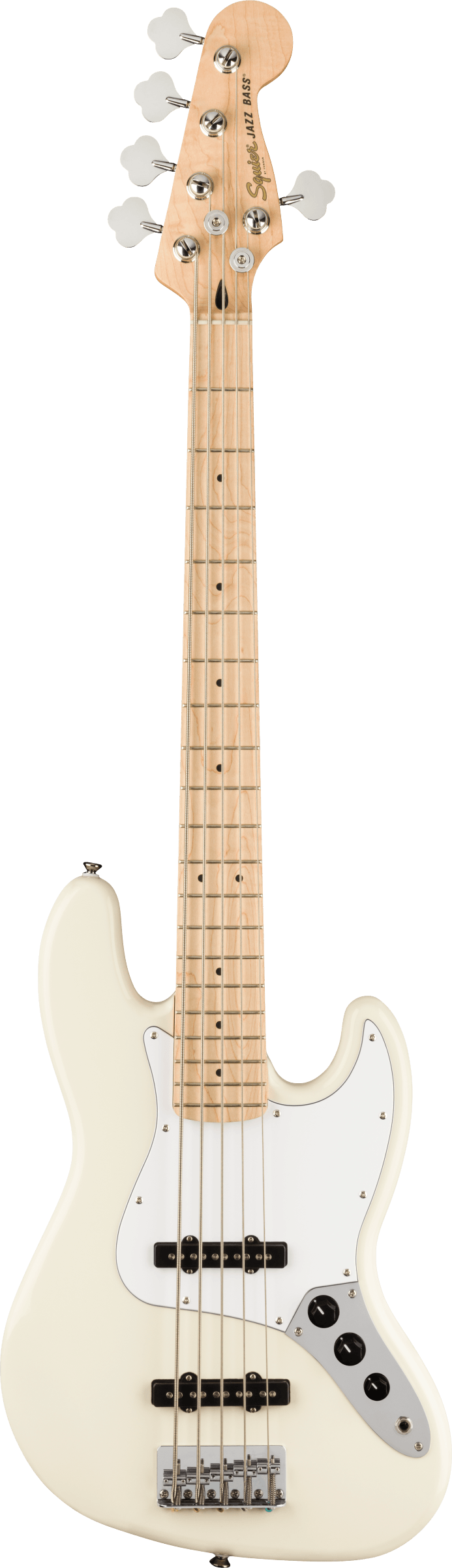Fender Squier Affinity Series Jazz Bass V, Olympic White