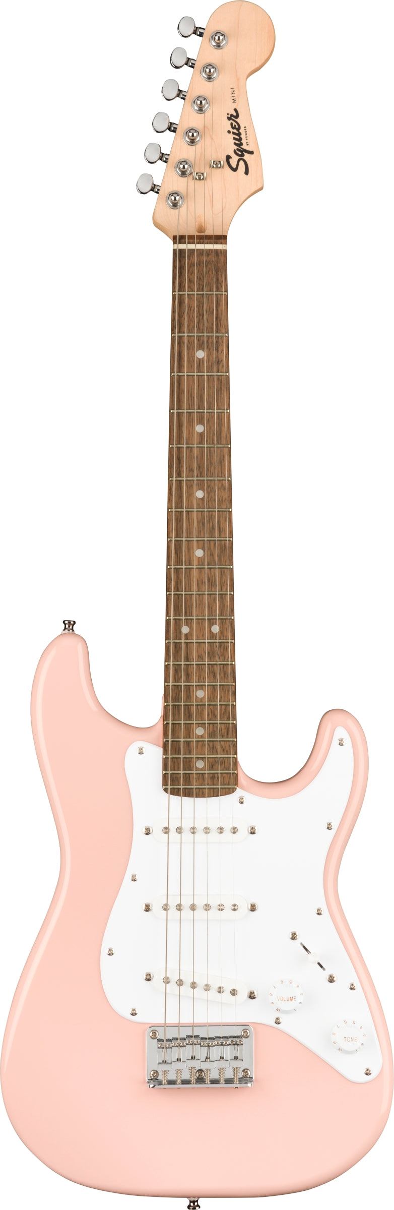 Fender Squier Mini Stratocaster, Shell Pink