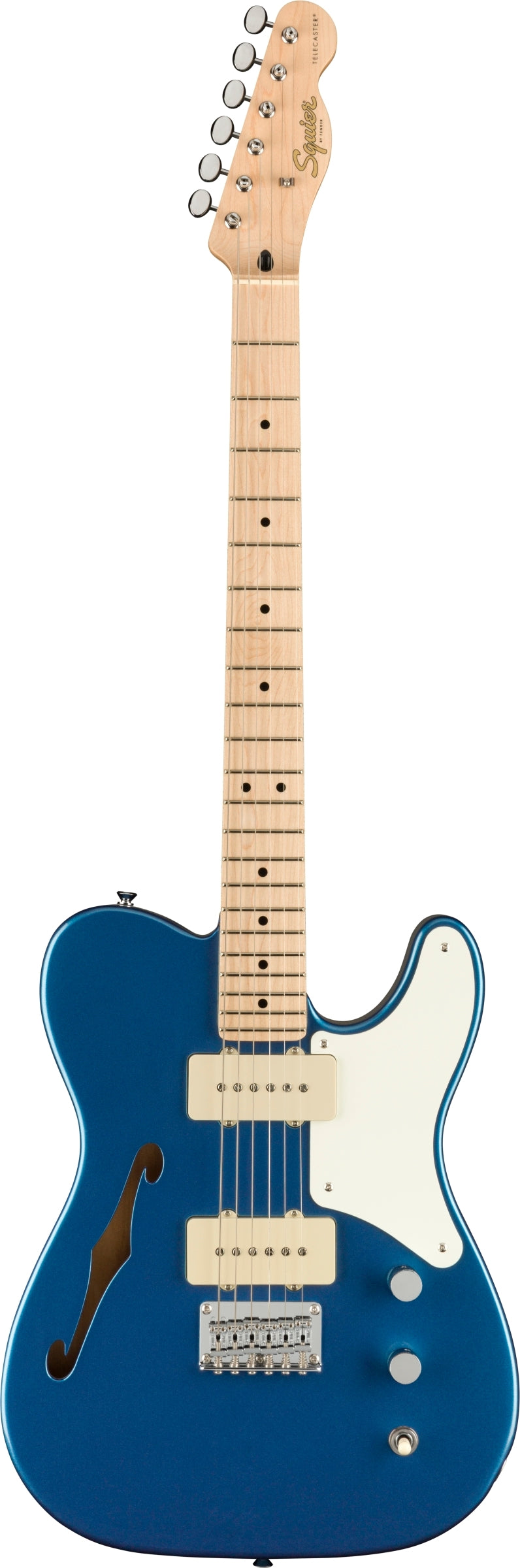 Fender Squier Paranormal Cabronita Telecaster Thinline, Lake Placid Blue