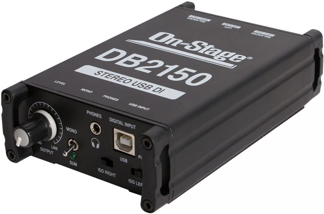 On-Stage DB2150 Passive USB DI Box