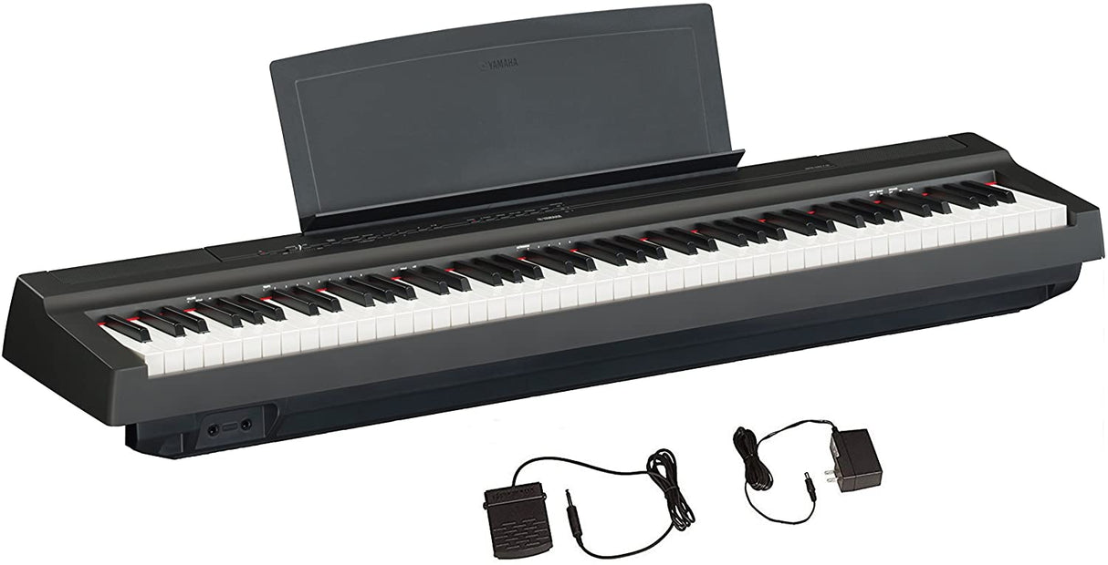 Yamaha P-125 88-Key Digital Piano, Black (C Stock)
