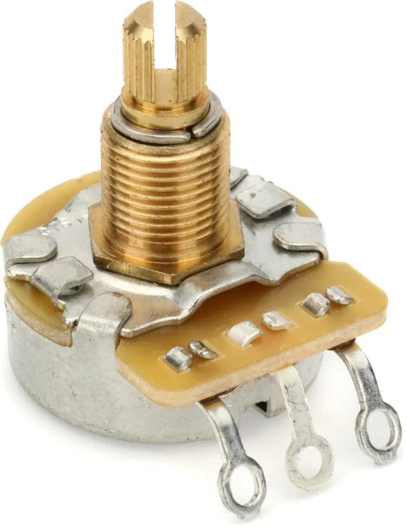 Gibson Accessories 500k ohm Audio Taper Potentiometer - Short Shaft