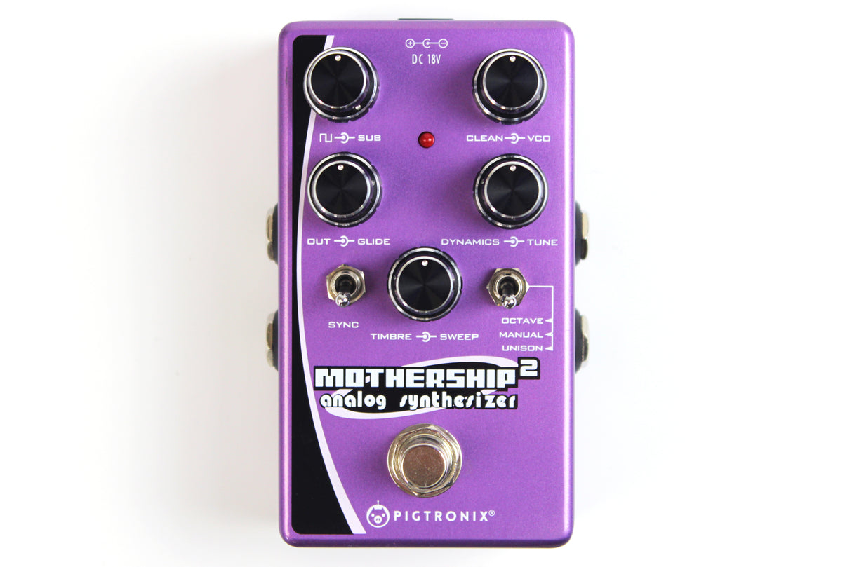 Used Pigtronix Mothership 2 Analog Synthesizer Pedal