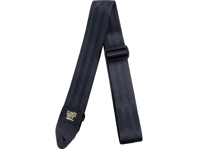 Ernie Ball Black Seatbelt Strap
