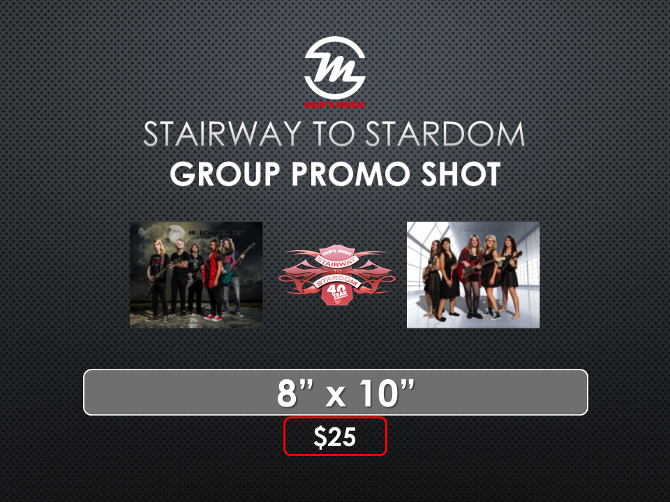 Stairway to Stardom Group Promo Shot - 8"x10"