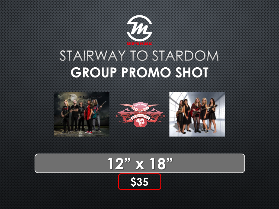 Stairway to Stardom Group Promo Shot - 12"x18"