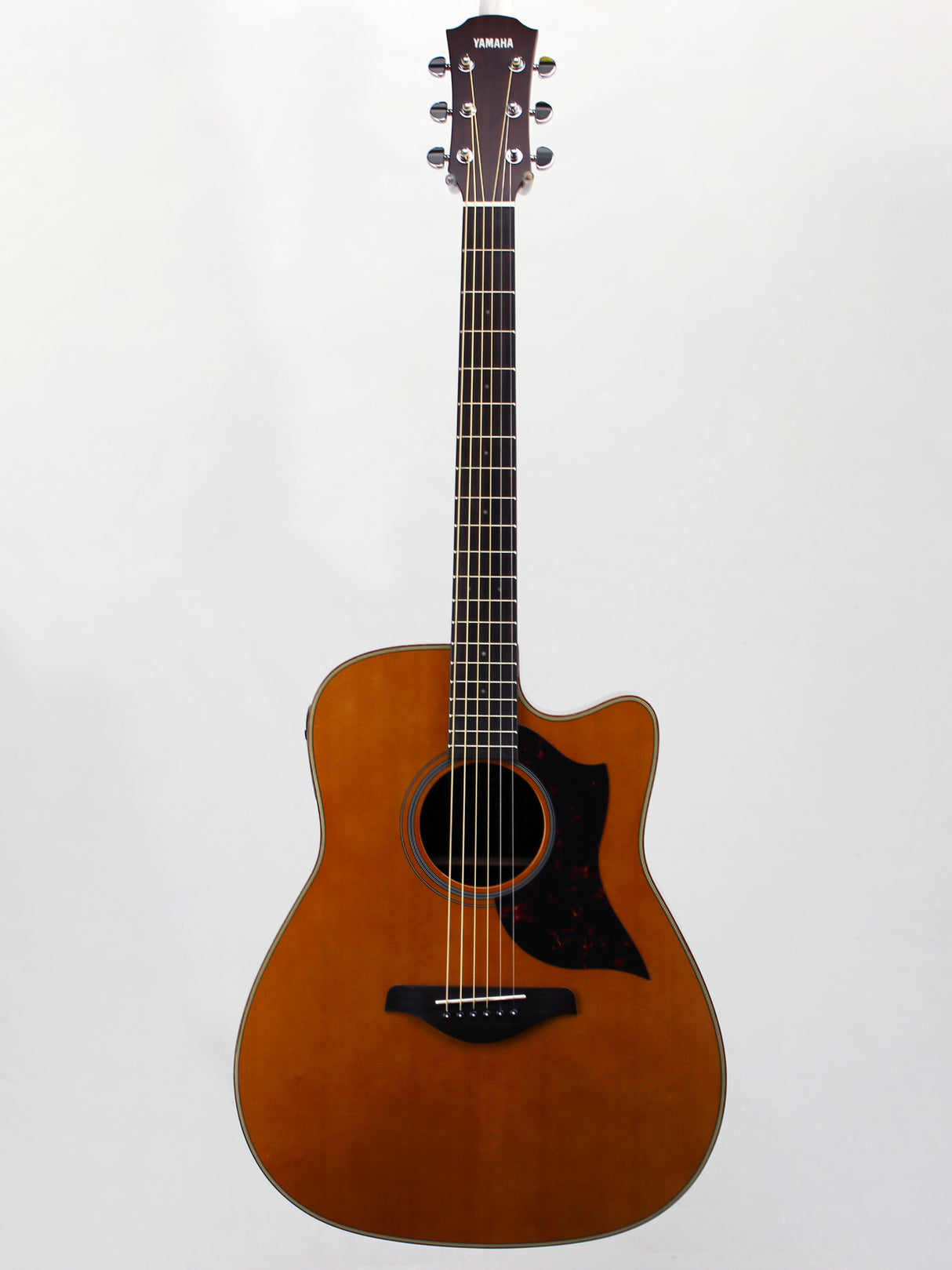 Yamaha A-Series A1R Cutaway Dreadnought Acoustic-Electric, Vintage Natural