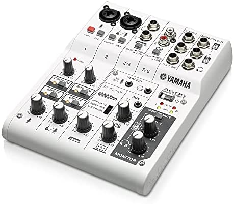 Yamaha AG06 6-Channel Mixer and USB Audio Interface