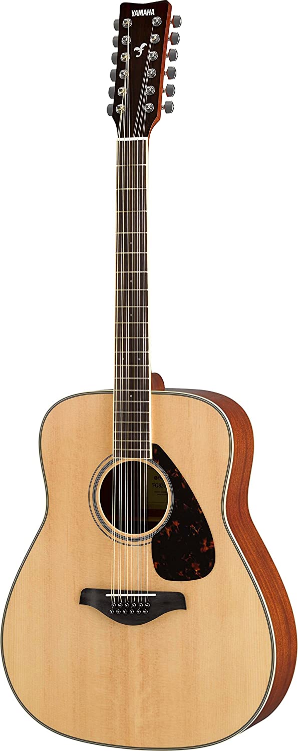 Yamaha FG820-12 12-String Dreadnought Acoustic Guitar, Natural