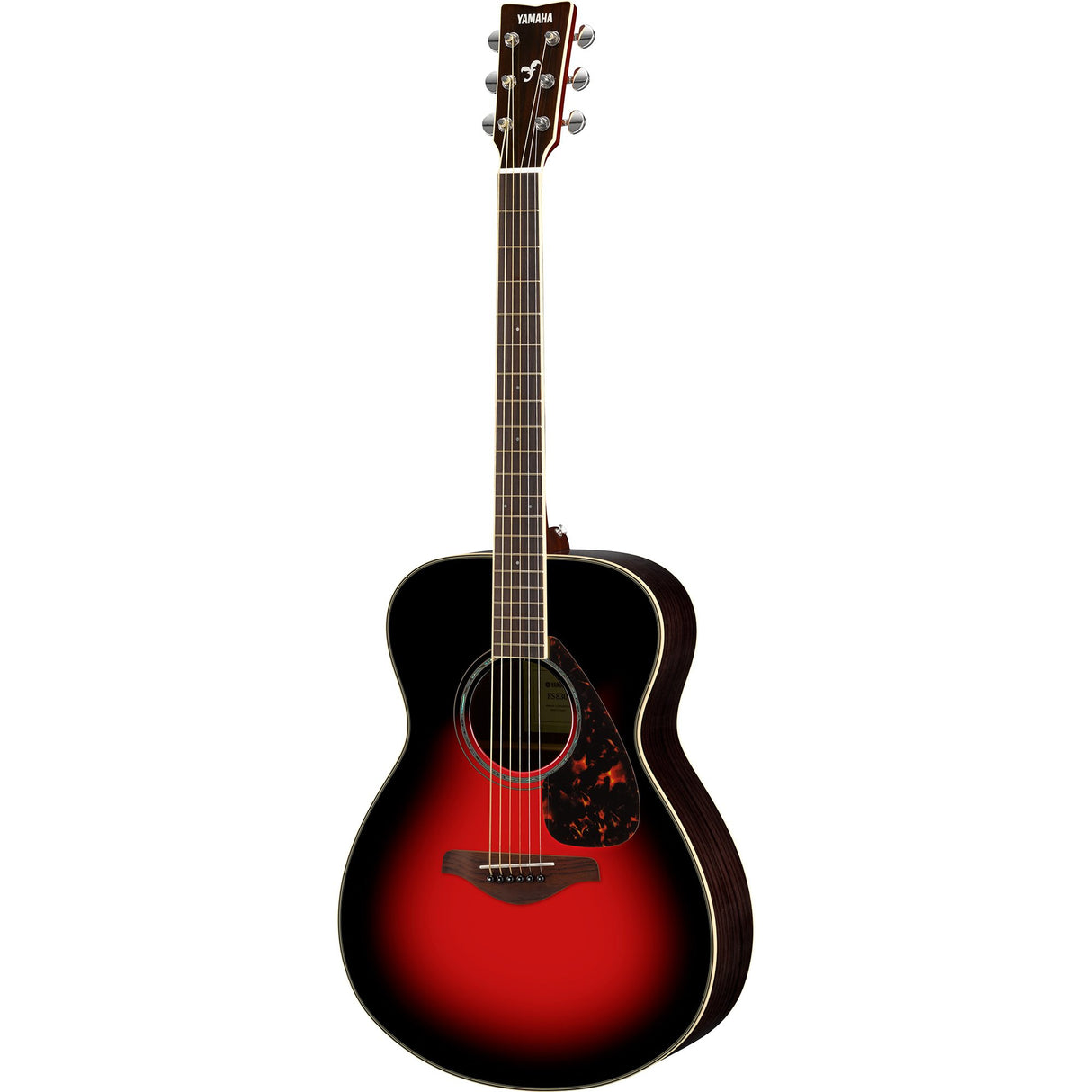 Yamaha FS830 Small Body Acoustic Guitar - Dusk Red