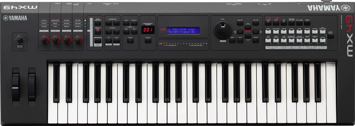 Yamaha MX49 49-Key Music Production Synthesizer, Black (STORE DEMO)