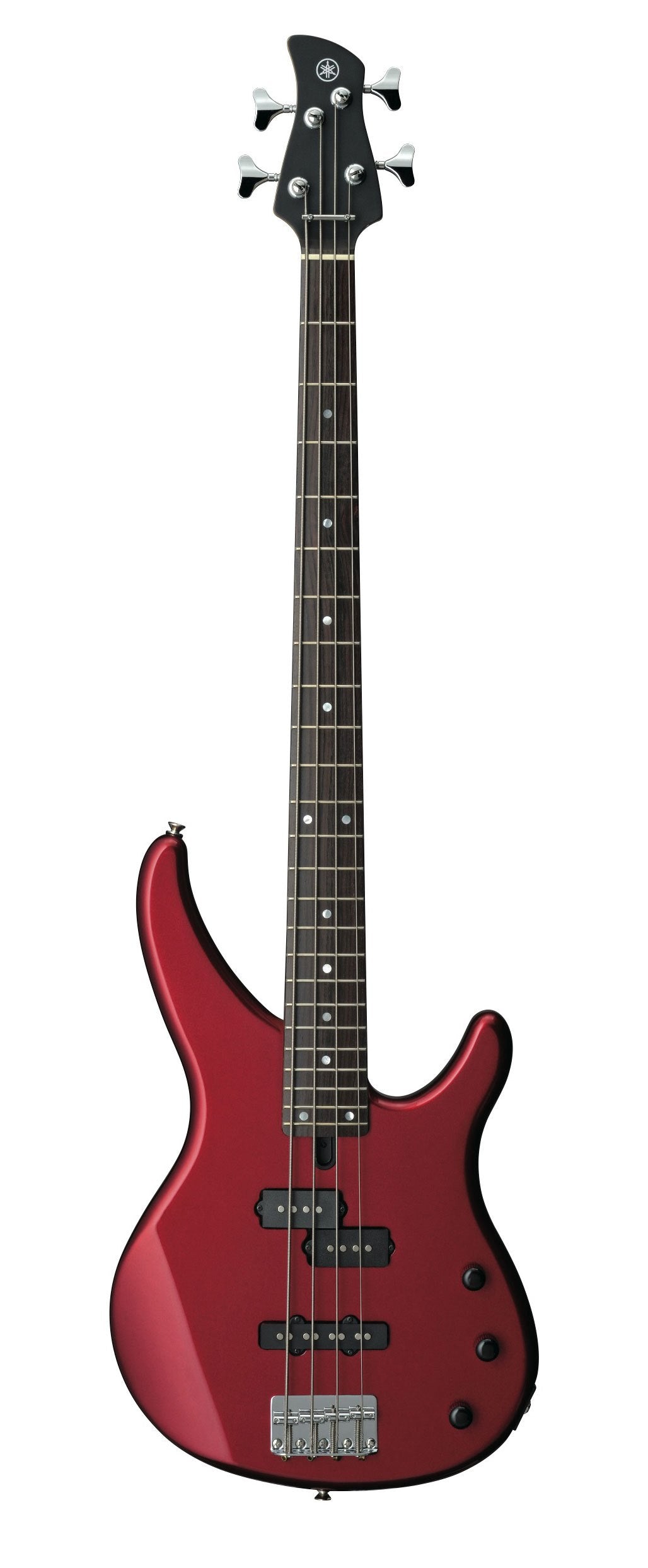 Yamaha TRBX174 4-String Bass Guitar, Red Metallic