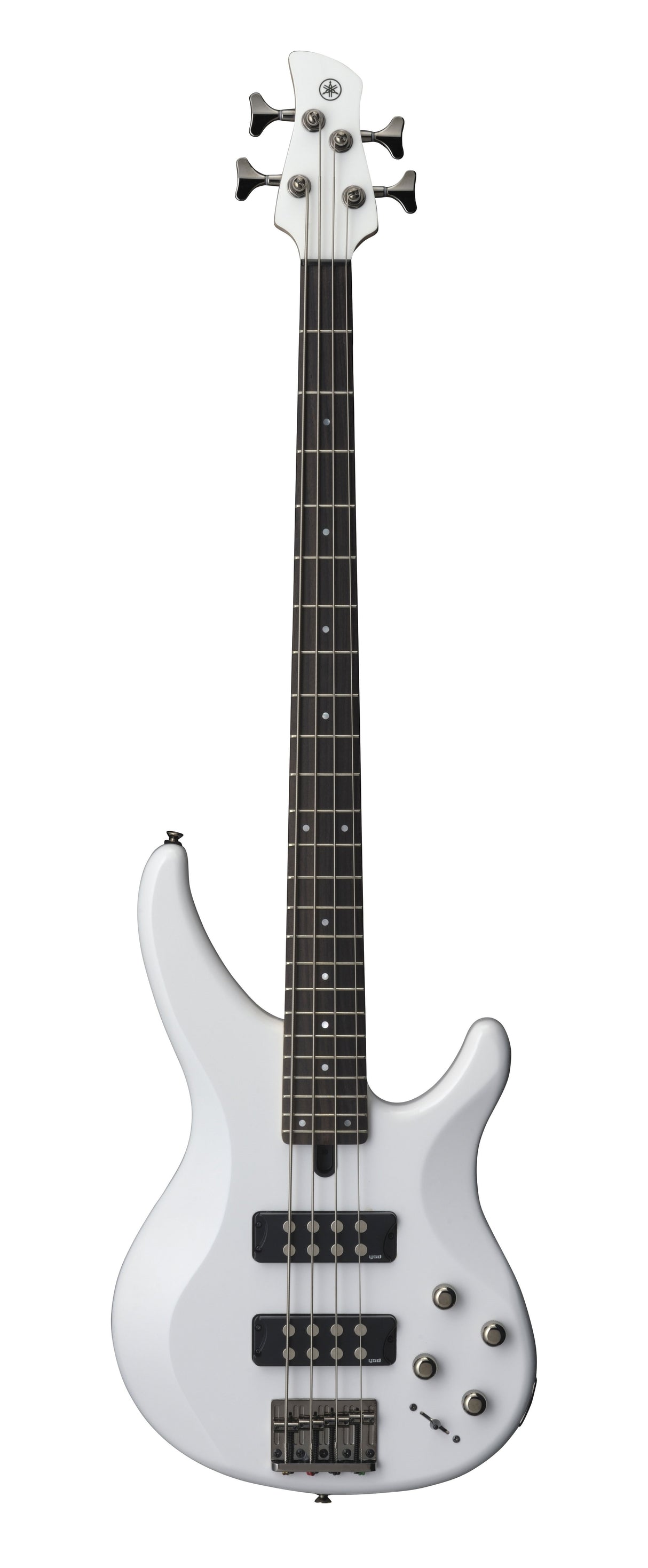 Yamaha TRBX304 4-String Bass Guitar, White