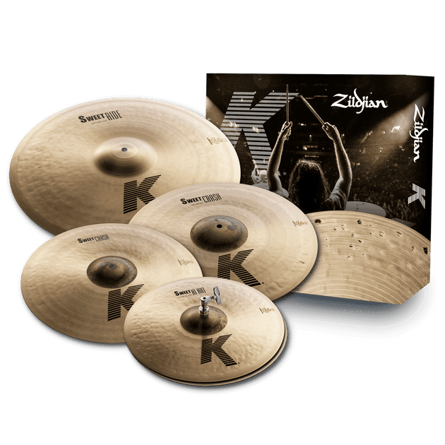 Zildjian K Sweet Cymbal Pack - 15",17",19",21"