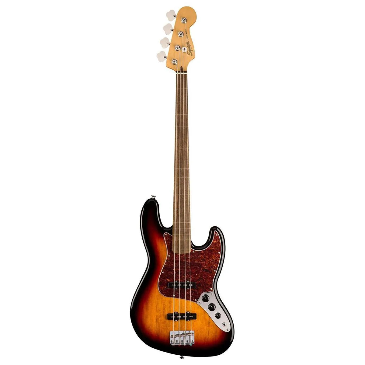 Squier Classic Vibe '60s Jazz Bass Fretless 3-Tone Sunburst