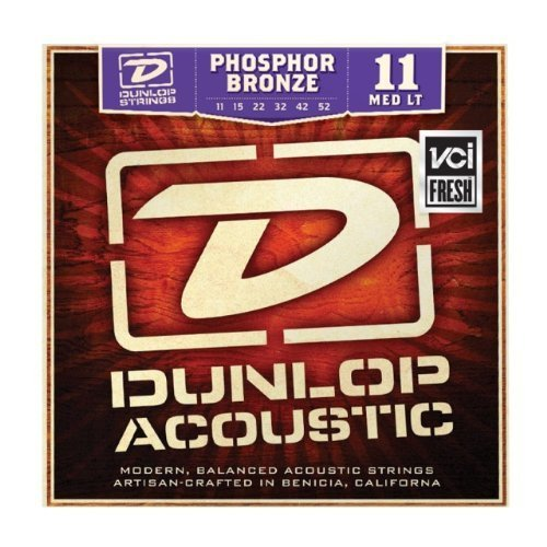 Dunlop Phosphor Bronze Acoustic Guitar Strings .11-.52